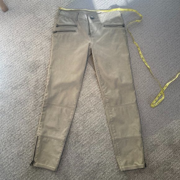 FREE PEOPLE MOTO PANTS - Picture 1 of 7